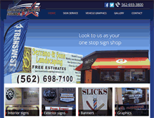 Tablet Screenshot of americaschoicesigns.com